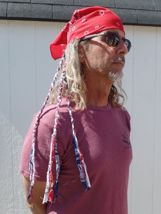 Hand Crafted Accessories - Bandana HANG LOOSE Swag